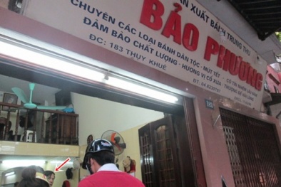 Bánh Trung thu Bảo Phương được sản xuất từ Xuân Đỉnh?